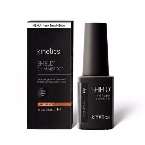 Kinetics SHIMMER TOP Silver Dust 15ml