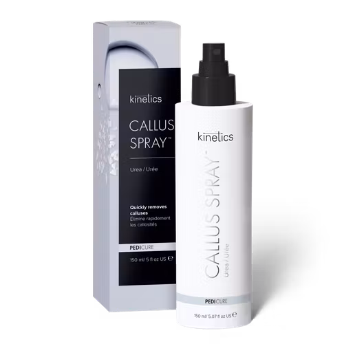 Kinetics Callus Spray 150ml – 10% Urea + Lactic Acid (Fast Callus Removal)