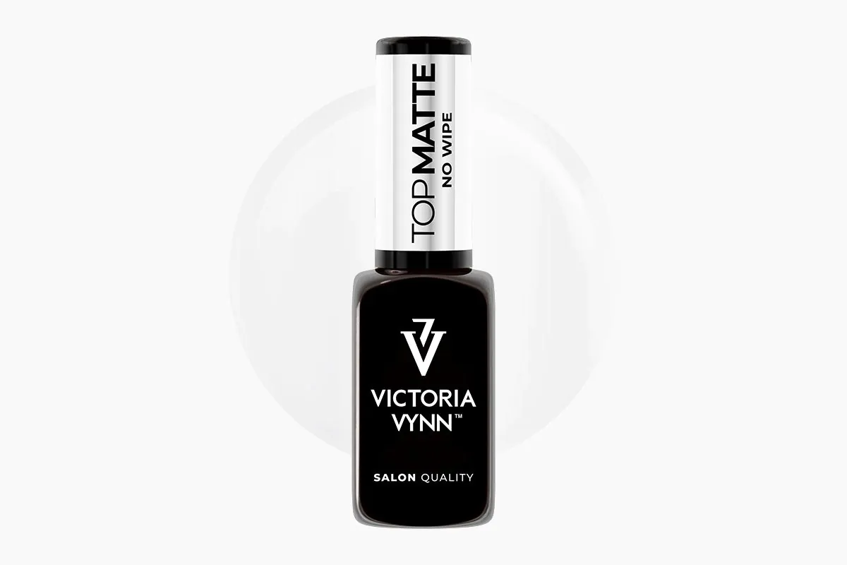 Victoria Vynn Gel Polish Top Matte No Wipe 8 ml – Long-Lasting Matte Top Coat