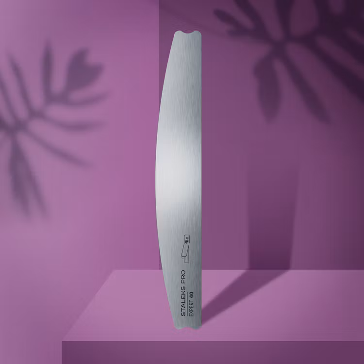 Crescent metal base for nail file EXPERT 40