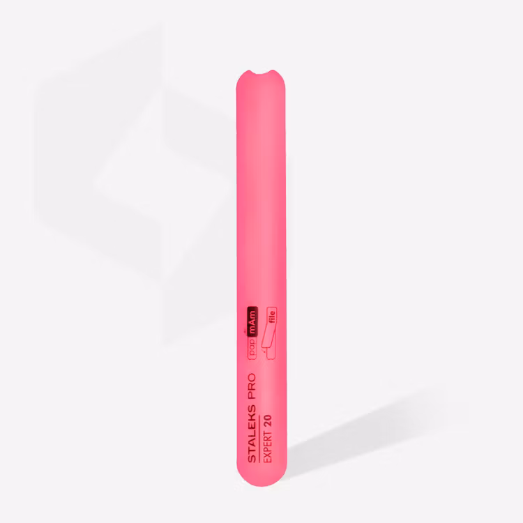 Straight beveled plastic base for nail file EXPERT 20 (162 mm)