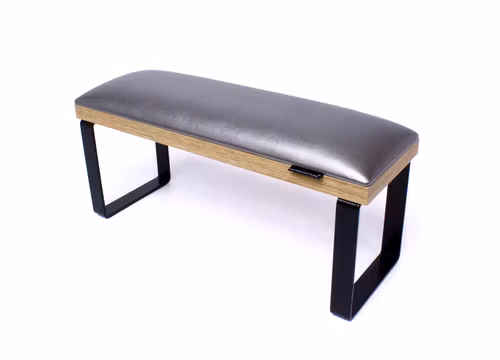 Armrest for manicure with removable black metal legs (Graphite)