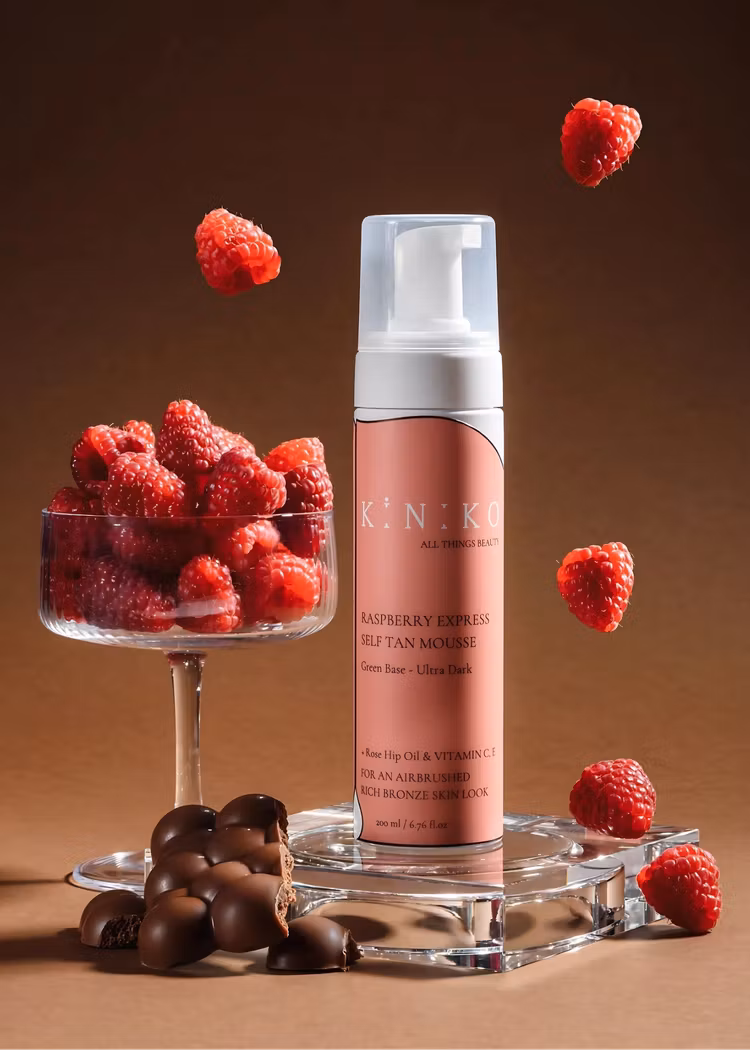 “Ultra Dark” Raspberry Express Self-Tan Mousse