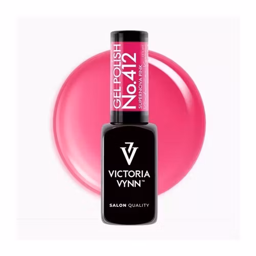 GEL POLISH COLOR - No. 412 Supernova Pink