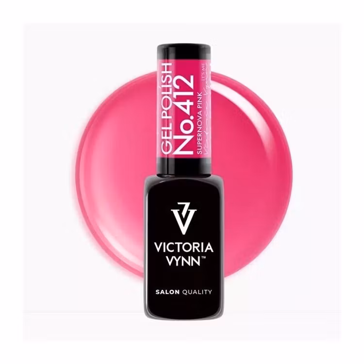 GEL POLISH COLOR - No. 412 Supernova Pink