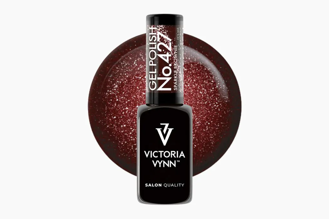 GEL POLISH – No. 427 Sparkle Brownie