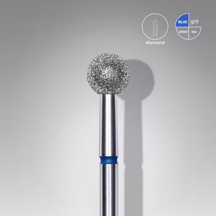 Diamond Nail Drill Bit “Ball” – Blue (Expert) 5 mm