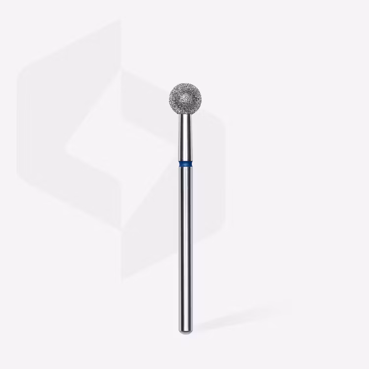 Diamond Nail Drill Bit “Ball” – Blue (Expert) 5 mm