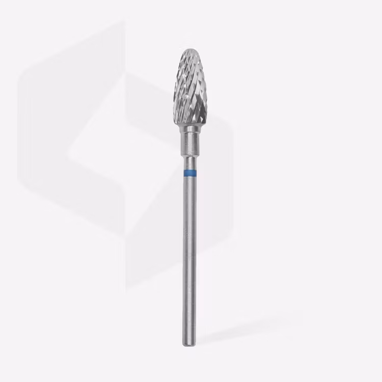 Carbide Nail Drill Bit “Corn” Blue – (Expert) 6 mm/14 mm