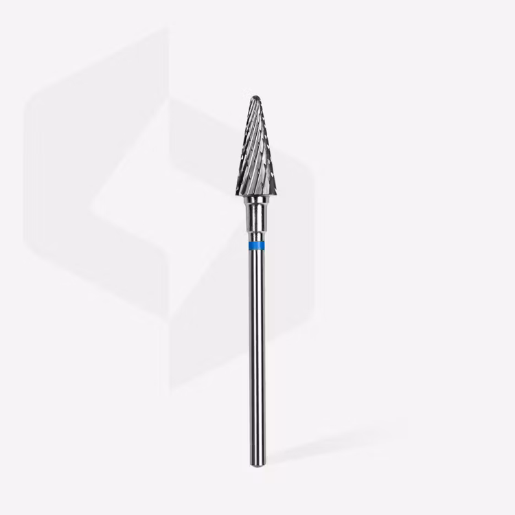 Carbide Nail Drill Bit “Cone” Blue – (Expert) 6 mm/14 mm