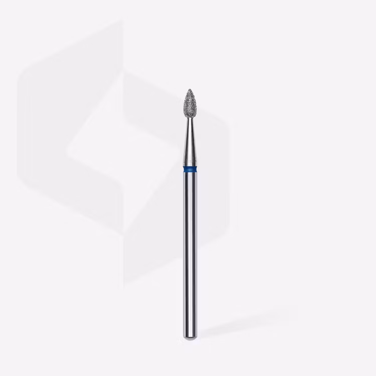 Diamond Nail Drill Bit “Drop” Blue – (Expert) 2.3 mm/5 mm