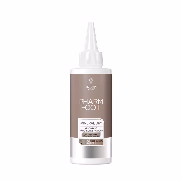 MINERAL DRY – Absorbing & Protective Foot Powder for Excessive Sweating (Sage, Clays & Fermented Minerals)
