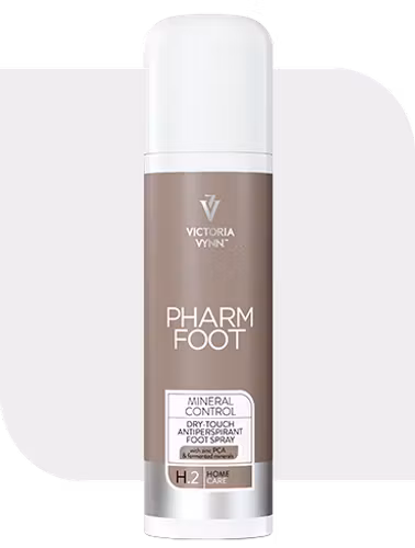 MINERAL CONTROL – Dry-Touch Antiperspirant Foot Spray for Excessive Sweating (Zinc PCA & Fermented Minerals)