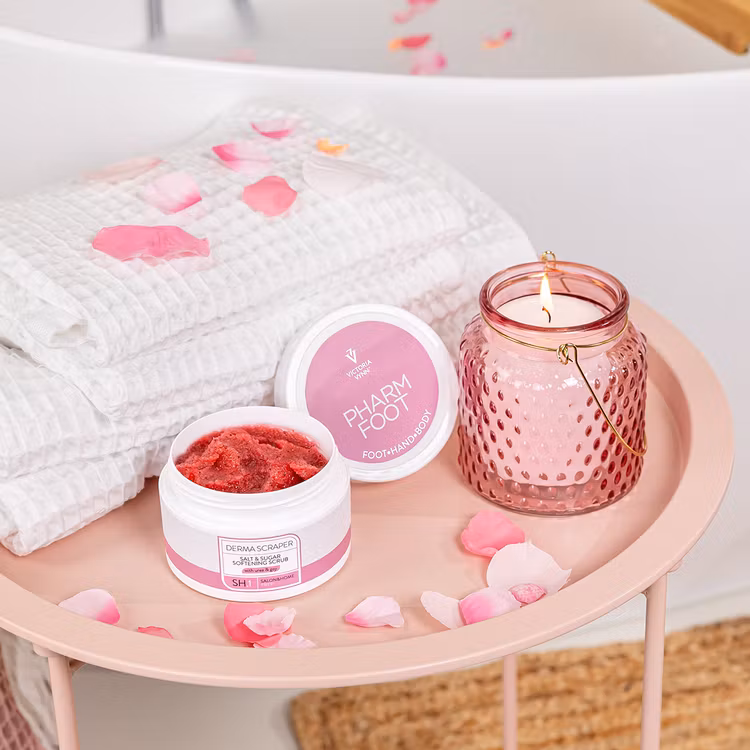 DERMA SCRAPER – Salt & Sugar Softening Scrub (Urea & Goji)
