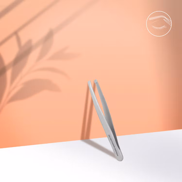 Eyebrow Tweezers BEAUTY & CARE 10 TYPE 1 (Wide Straight) – TBC-10/1