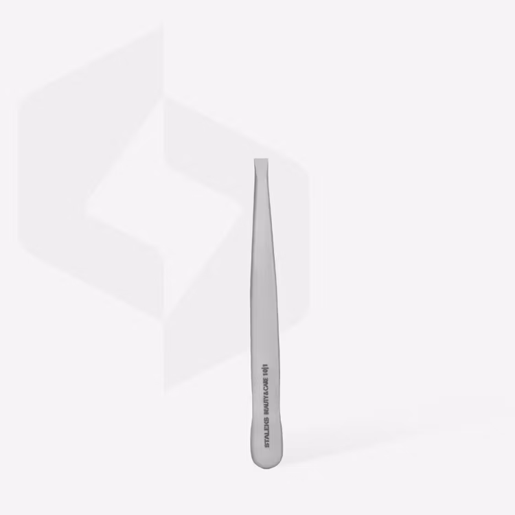 Eyebrow Tweezers BEAUTY & CARE 10 TYPE 1 (Wide Straight) – TBC-10/1