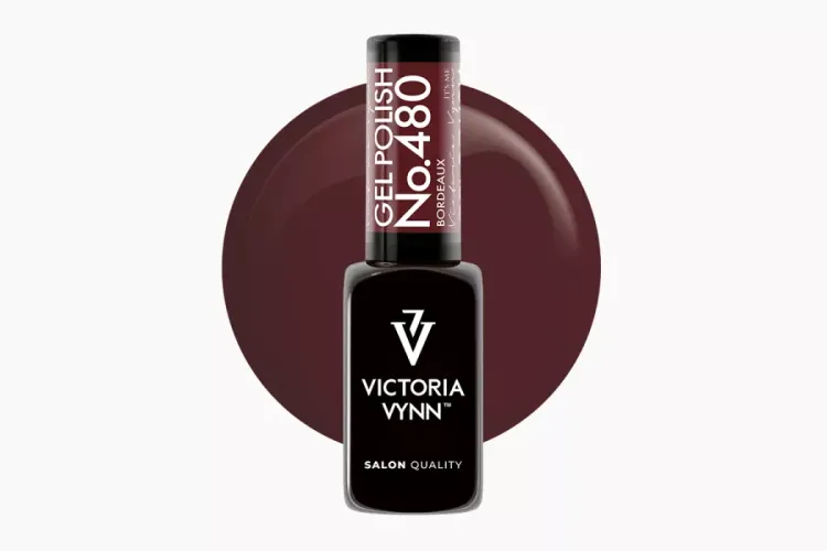 GEL POLISH – No. 480 Bordeaux