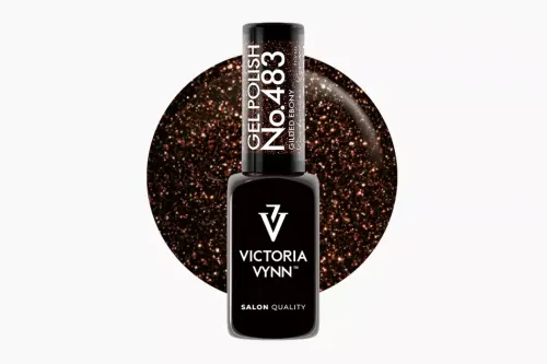 GEL POLISH – No. 483 Gilded Ebony