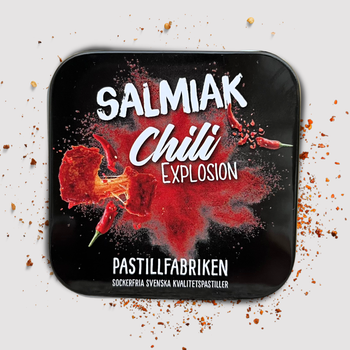Salmiak Chili Explosion- plåtask