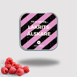 Obotlig Lakritsälskare - Hallon Saltlakrits