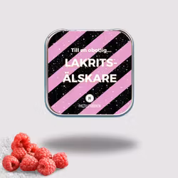 Obotlig Lakritsälskare - Hallon Saltlakrits