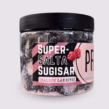 SuperSalta Sugisar - Hallon Lakrits