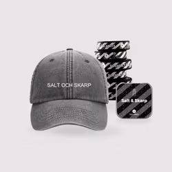 "Salt och Skarp" Keps- och Doskit