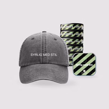 "Syrlig med Stil" Keps- och Doskit