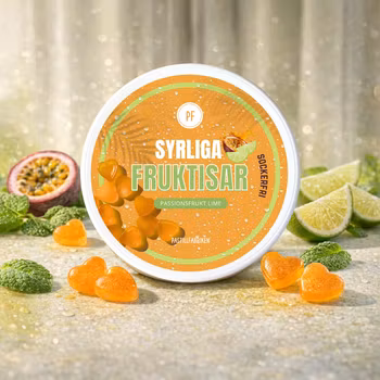 Syrliga Fruktisar - Passionsfrukt Lime